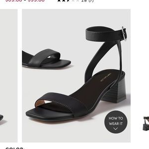 Black - NWT ANN TAYLOR Cross Strap Leather Sandals